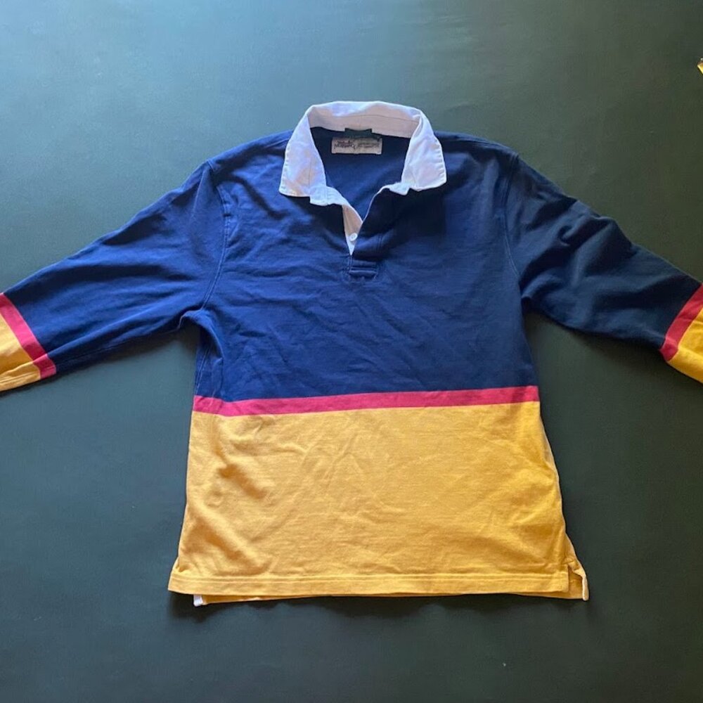 J Crew x Merrimack striped collared shirt